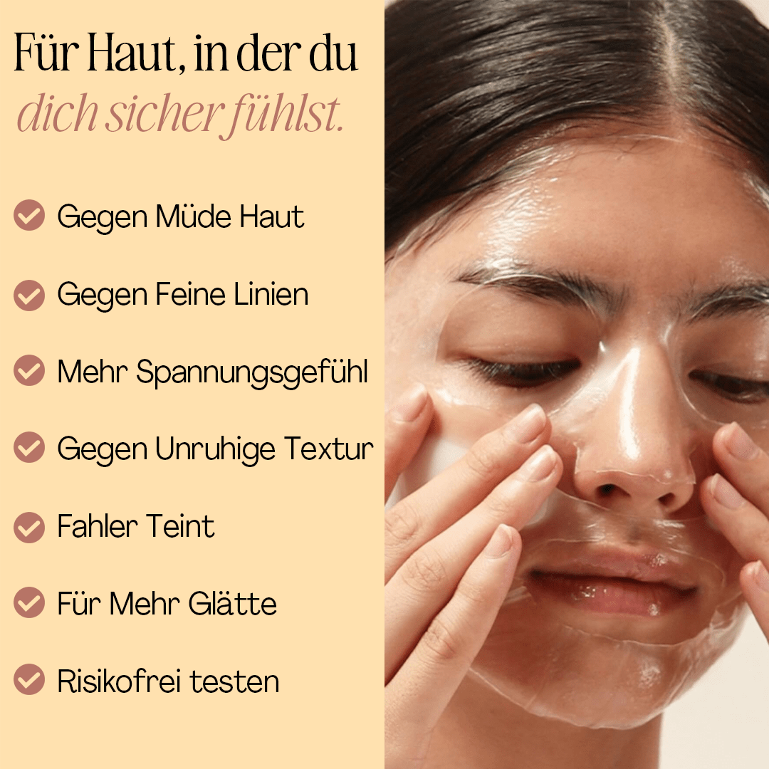 Kollagen Boosting Maske